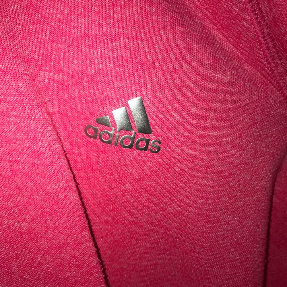 Pink Adidas sweatshirt